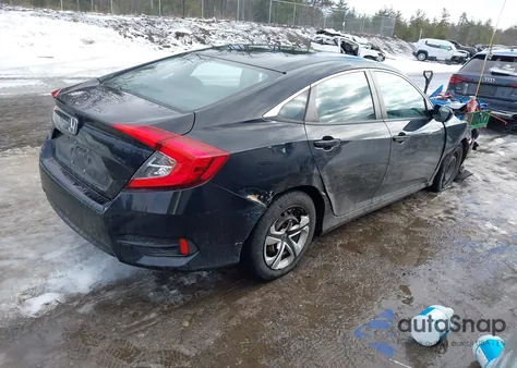 2018 Honda Civic Lx из США, поврежденный, VIN 19XFC2F55JE203538